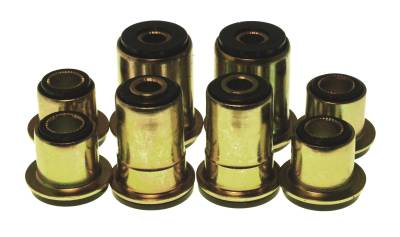 Energy Suspension - Energy Suspension 3.3101G Black Polyurethane Front Control Arm Bushing Set