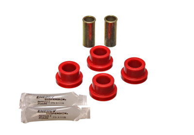 Energy Suspension - Energy Suspension 3.7112R Track Bar Bushing Rear Polyurethane Red