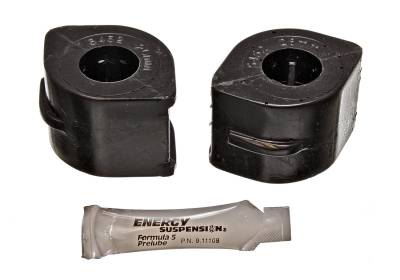 Energy Suspension - Energy Suspension 3.5196G Sway Bar Bushing Set Front Polyurethane Black