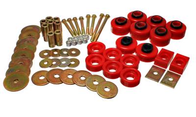 Energy Suspension - Energy Suspension 4.4115R Body Mount Set for 01-03 Ford F150 Crew Cab