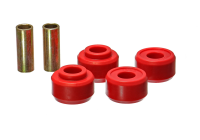 Energy Suspension - Energy Suspension 4.7118R Strut Rod Bushing Set Polyurethane Red