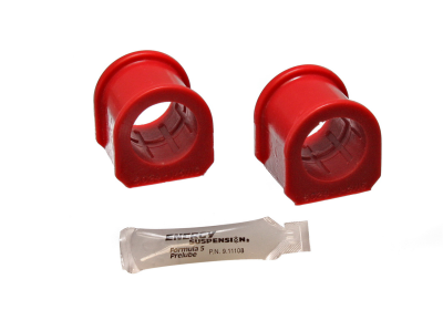 Energy Suspension - Energy Suspension 4.5101R Front Sway Bar Bushing Set Red for Ford & Mercury