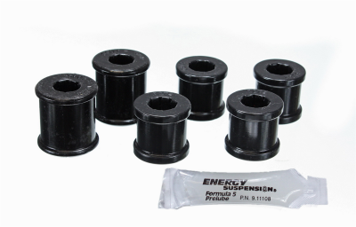 Energy Suspension - Energy Suspension 5.5152G Sway Bar Bushing Set Rear Polyurethane Black