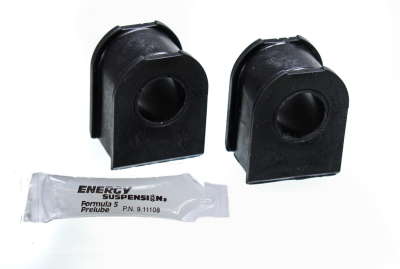 Energy Suspension - Energy Suspension 5.5113G Sway Bar Bushing Set Front Polyurethane Black