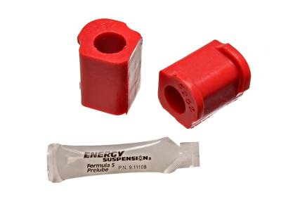 Energy Suspension - Energy Suspension 8.5111R Sway Bar Bushing Set Rear Red for 92-95 Toyota MR2