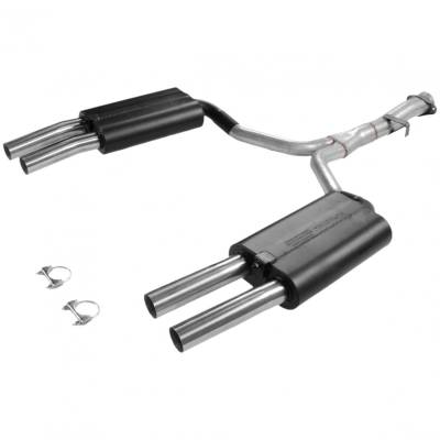 Flowmaster - Flowmaster 17153 Force II Cat-Back Exhaust System Alu. for 86-90 Corvette 5.7L