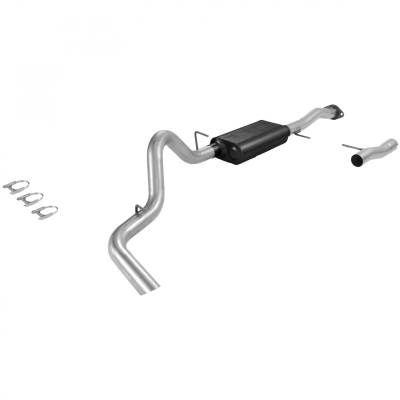 Flowmaster - Flowmaster 17162 American Thunder Cat-Back Exhaust Alu. 92-95 Chevy/GMC 5.7L