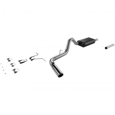 Flowmaster - Flowmaster 17278 Force II Cat-Back Exhaust System Alu. 00-03 Dakota 4.7/5.2/5.9L