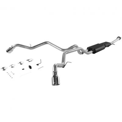 Flowmaster - Flowmaster 17342 American Thunder Cat-Back Exhaust Alu. 01-06 Chevy/GMC 5.3L
