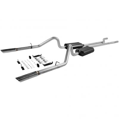 Flowmaster - Flowmaster 17289 2.5" American Header-Back Exhaust Alu. for 66-67 Fairlane V8