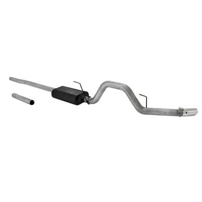 Flowmaster - Flowmaster 17403 Force II Cat-Back Exhaust Alu. for 04-08 F150/Mark LT 4.6/5.4L
