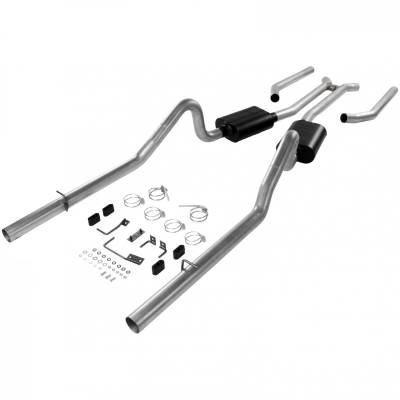 Flowmaster - Flowmaster 17382 Header-Back Exhaust Aluminized for Dodge/Plymouth 273-440