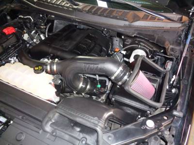Flowmaster - Flowmaster 615136 Carb Delta Force Perf Air Intake for 15-17 Ford F150 3.5L/2.7L