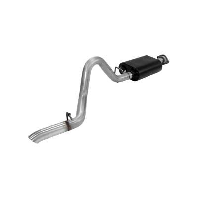 Flowmaster - Flowmaster 817491 Force II Kit Cat-Back Exhaust System for 00-06 Wrangler TJ 4.0