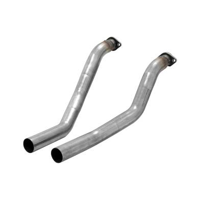 Flowmaster - Flowmaster 81076 Exhaust Manifold Downpipe 2.0-2.5" Dia. Pair 64-66 Mustang 289