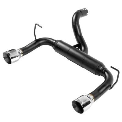 Flowmaster - Flowmaster 817840 Outlaw Axle-Back Exhaust System for 18+ Jeep Wrangler JL 3.6L