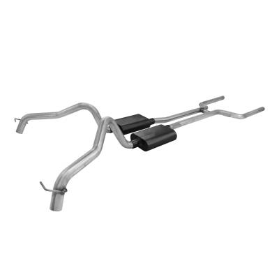 Flowmaster - Flowmaster 817158 2.5" American Thunder Header-Back Exhaust 68-74 Chevy Nova V8