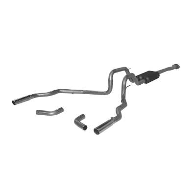 Flowmaster - Flowmaster 817539 SS Force II Kit Cat-Back Exhaust 11-14 Ford F150 3.5L Ecoboost