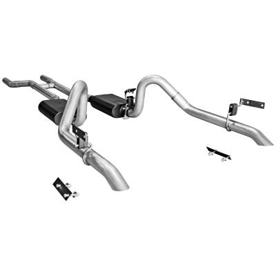 Flowmaster - Flowmaster 817282 2.5" 409 SS American Header-Back Exhaust 67-70 Mustang V8