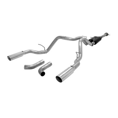 Flowmaster - Flowmaster 817541 American Thunder Cat-Back Exhaust System for Chevy/GMC 6.0