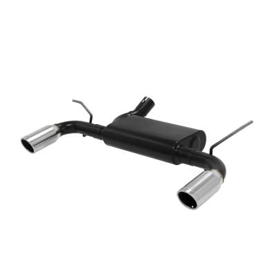 Flowmaster - Flowmaster 817738 SS Force II Axle-Back Exhaust System for 07-11 Wrangler 3.8L
