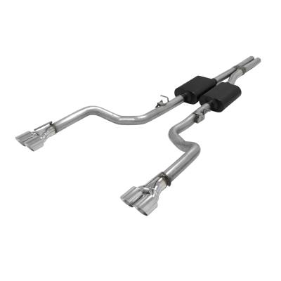 Flowmaster - Flowmaster 817739 Catback System 409S DOR American Thunder for 15-23 Challenger