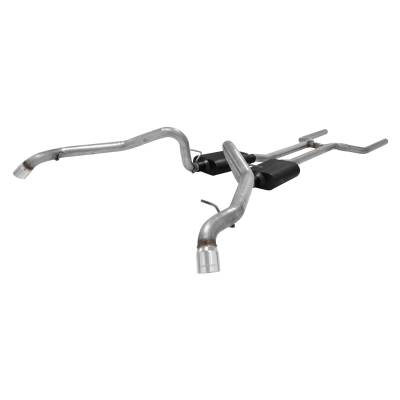 Flowmaster - Flowmaster 817673 2.5" SS American Crossmember-Back Exhaust 62-67 Chevy II/Nova
