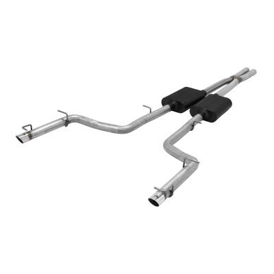 Flowmaster - Flowmaster 817658 SS American Thunder Catback 15-23 Dodge/Chrysler 5.7L Hemi