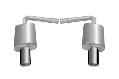 Gibson Performance Exhaust - Gibson Split Rear Axle-Back Exhaust System Stainless 619693