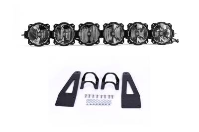 KC Hilites - KC HiLiTES 91316 9" Gravity LED Pro6 6-Light Bar Combo Sys for 17-18 Maverick