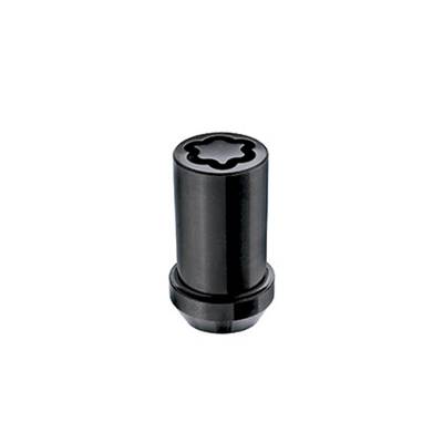 McGard - McGard 25540BK Chrome/Black Small Diameter Cone Seat Wheel Lock Set 1/2"-20