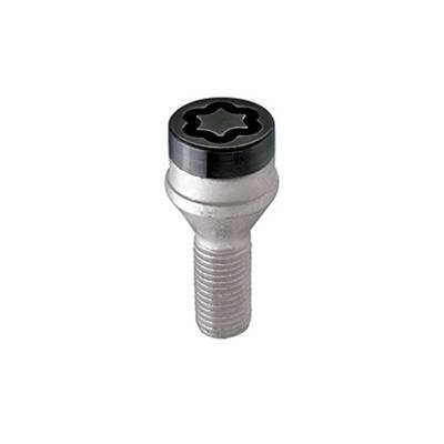 McGard - McGard 27326 Chrome/Black Bolt Style Cone Seat Wheel Lock Set M14 x 1.25