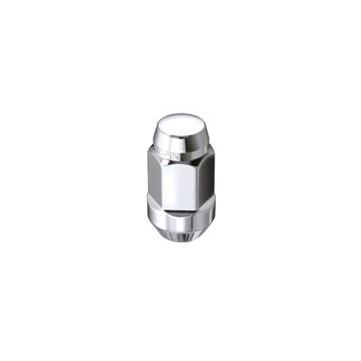 McGard - McGard 64073 Chrome Bulge Cone Seat Style Lug Nut Set M14 x 1.5 4Pc