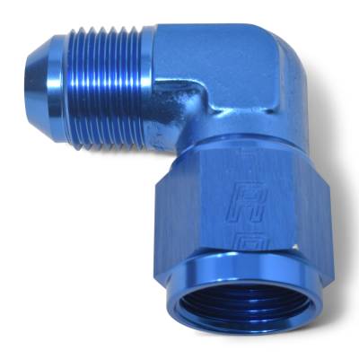 Russell - Russell 614806 Specialty AN Adapter Fitting 90-DEG Female AN Swivel To Male AN