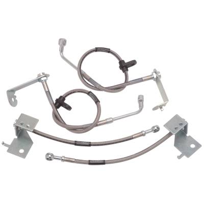 Russell - Russell 693380 F/R Disc Street Legal Brake 4-Lines Assy for 05-12 Ford Mustang