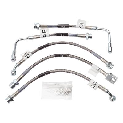 Russell - Russell 692120 F/R Disc Street Legal Brake Line Assy for 94-96 Impala/Roadmaster