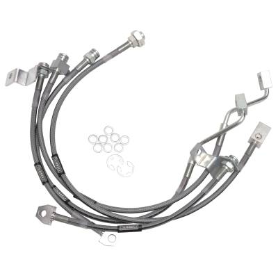 Russell - Russell 696490 1999-06 Ford Excursion 4WD w/4"-5.5" Lift F-Disc R-Disc 5 Lines