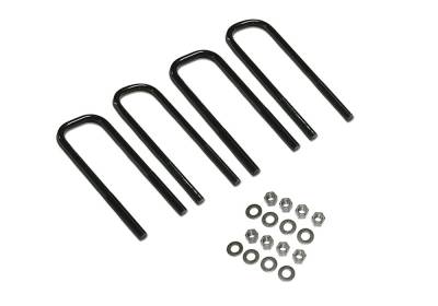 Superlift - Superlift 9/16" x 3" x 11.5" Large Radius U-Bolt Set w/Hardware 11944