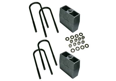 Superlift - Superlift 3359 5" Lift Rear Block & U-Bolt Kit 73-87 GM 2500 Truck 4WD
