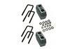 Superlift - Superlift 4" Lift Rear Block & U-Bolt Kit for 89-95 Pickup 4WD 7249