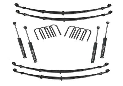 Superlift - Superlift K712 4" Suspension Lift Kit w/SR Shocks for 55-75 Jeep CJ 4WD
