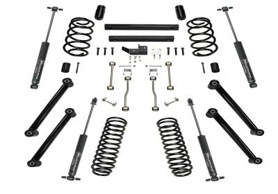 Superlift - Superlift K843 4" Suspension Lift Kit-SR Shocks for 03-06 Jeep TJ 4WD