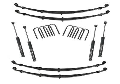 Superlift - Superlift K715 4" Suspension Lift Kit w/SR Shocks for 76-81 Jeep CJ 4WD