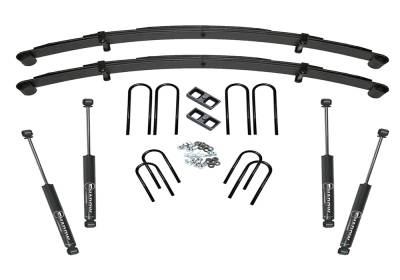 Superlift - Superlift K448 4" Suspension Lift Kit SR Shocks for 73-91 GM 2500 Suburban 4WD