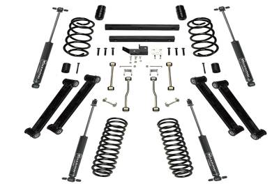 Superlift - Superlift K842 4" Suspension Lift Kit-SR Shocks for 97-02 Jeep TJ 4WD