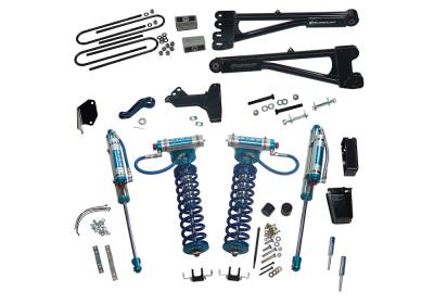 Superlift - Superlift K977KG 6" Suspension Lift Kit King Shocks for 05-07 F250/F350 4WD