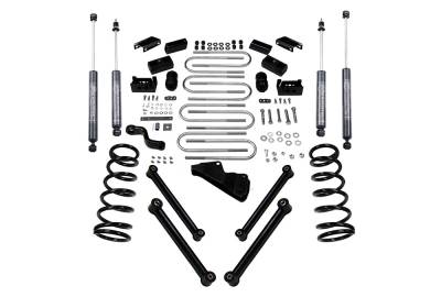 Superlift - Superlift K965B 4" Suspension Lift Kit Bilstein Shocks for 10-13 RAM 2500/3500