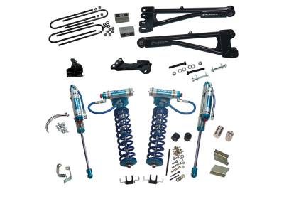 Superlift - Superlift K987KG 4" Suspension Lift Kit-King Shocks for 11-16 Ford SD 4WD