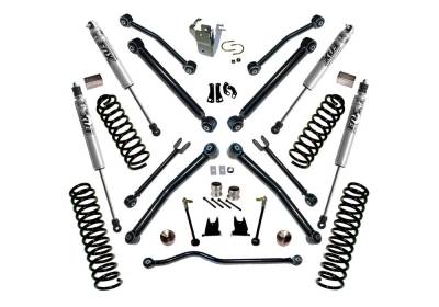 Superlift - Superlift K996F 4" Suspension Lift Kit w/FOX Shocks for 07-18 Wrangler JK 2DR