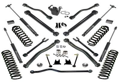 Superlift - Superlift K997 4" Suspension Lift Kit w/SR Shocks for 07-18 Wrangler JK 4DR
